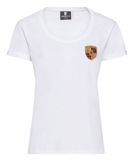 POLERA MUJER ESCUDO BLANCO TALLA XS