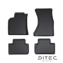 JGO PISOS DE GOMA NEGRO